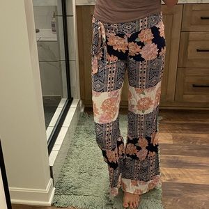 O’Neil floral beach pants